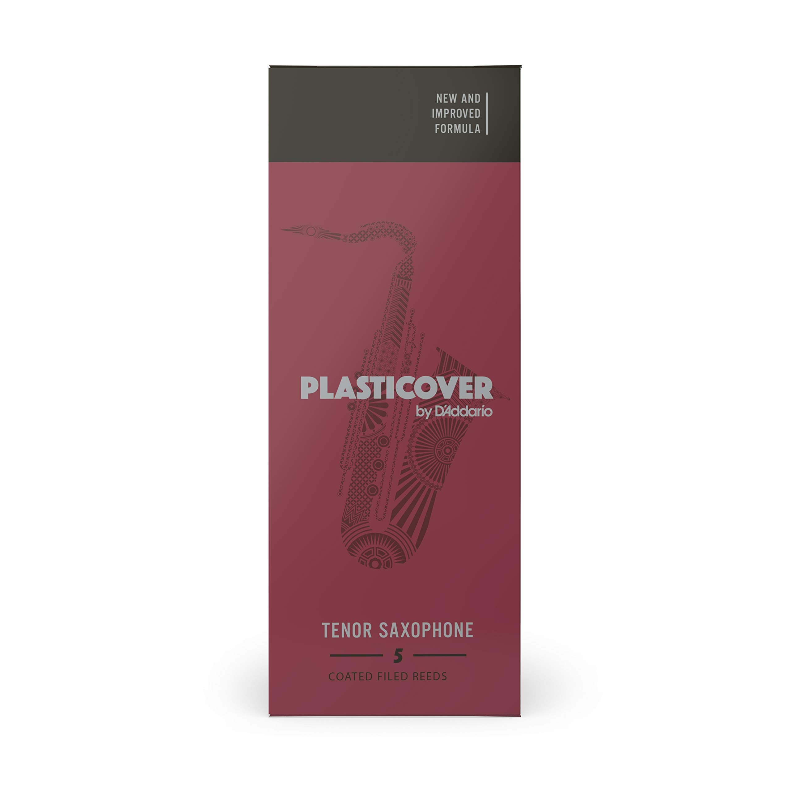 Rico Plasticover 3.5 Strength Reeds for Tenor Sax (Pack of 5)