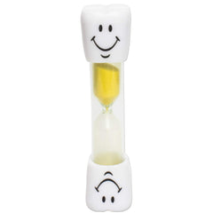 Smile Toothbrush Timer & 40 Disclosing Tablets (Yellow Timer)