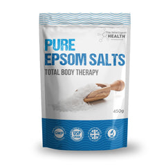 Pure Epsom Salts   Magnesium Sulphate Bath Salt (450g Pack)