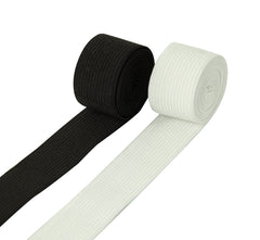 Shelver 1 inch Elastic for Sewing, Waistband Elastic, Wide Elastic in Widths: 20/25/40/50/75mm (White, 25mm x 5m)