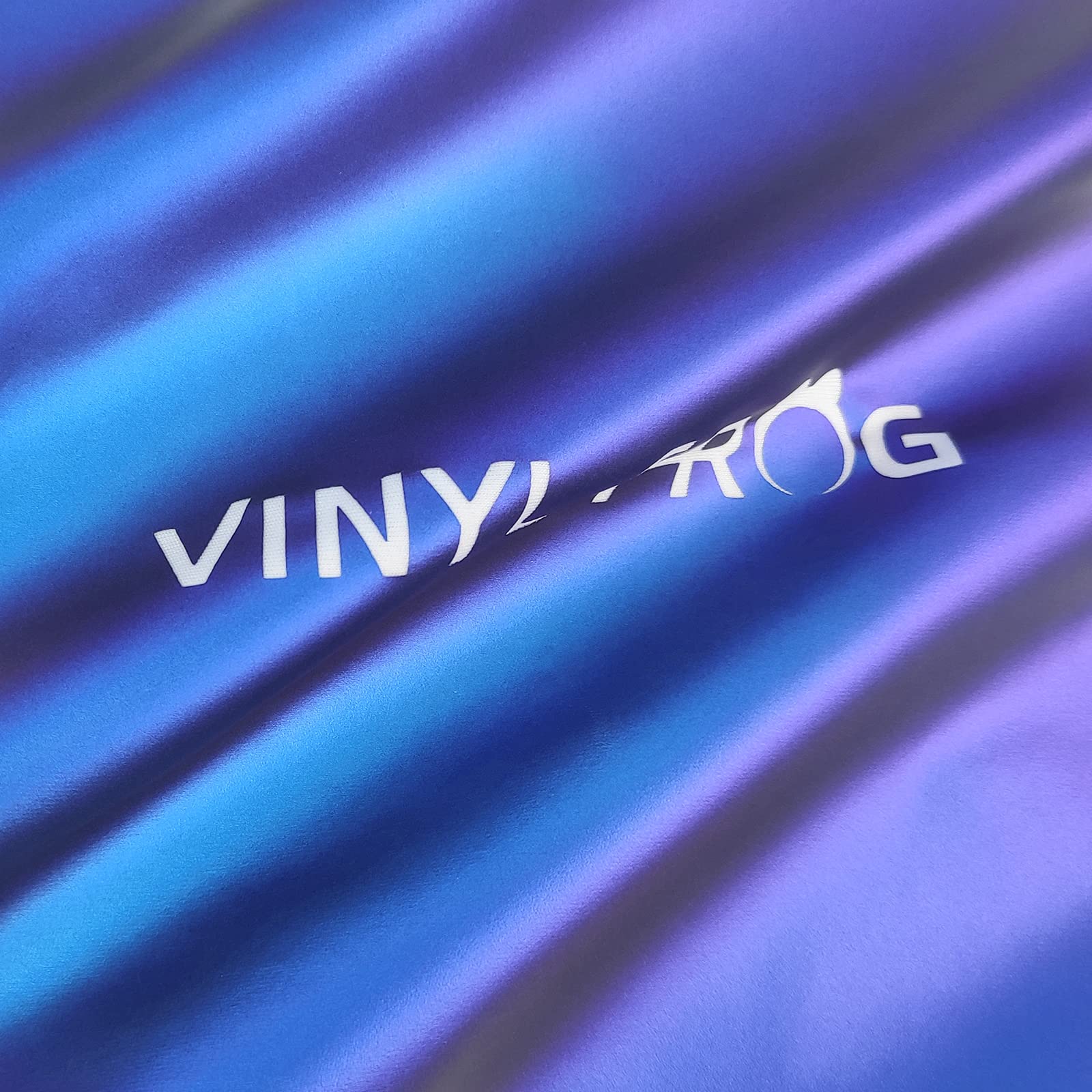 VINYL FROG Chameleon Heat Transfer Vinyl Purple to Blue Gradual HTV Vinyl Roll 30.5x100cm Heat Press Gradient Change Color Iron on Vinyl for T-Shirts