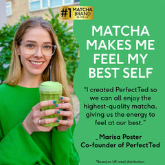 Perfect Ted Organic Matcha Powder   30g   Ceremonial Grade   Single-Origin Uji, Japan   Organic Matcha Latte Powder