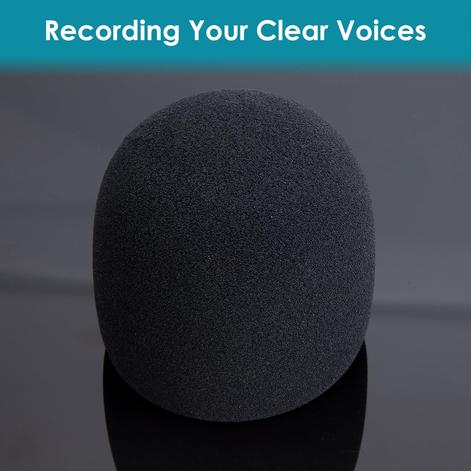 Blue Yeti Pop Filter Foam - Microphone Cover Foam for Blue Yeti, Yeti Pro Microphone to Reduce Noise, Yeti Mic Cover by YOUSHARES