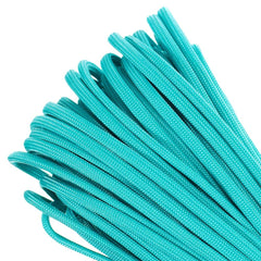 PARACORD PLANET 50 feet Mil-Spec Commercial Grade 550Lb Type Iii Nylon Paracord Turquoise