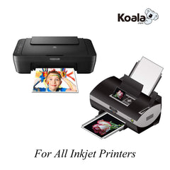 KOALA Double Sided Glossy Inkjet Photo Paper A4, 180gsm, 100 Sheets for Inkjet Printers. Suitable for Printing Photos, Brochures, Covers, Certificates, Booklets, Flyers, Leaflets, Cards, Calendars