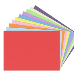 10 Colours, A5 120gsm Coloured Art Paper, 100 Sheets