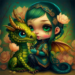 Dragon Diamond Painting Kits for Adults-5D DIY Full Drill Dragon Diamond Art for Home Wall Decor(14x14inch)