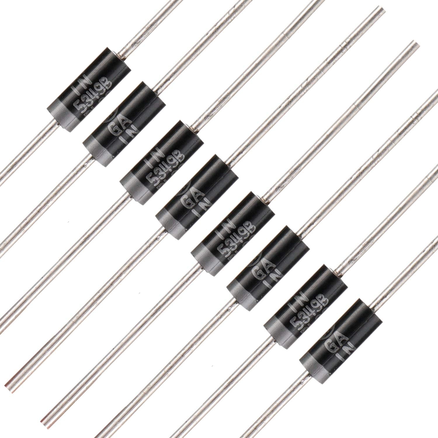 BOJACK 1N5349B 5W 12V Power Zener Diodes 1N5349 5 Watt 12 Volt Axial Diodes T-18(Pack of 30 Pcs)