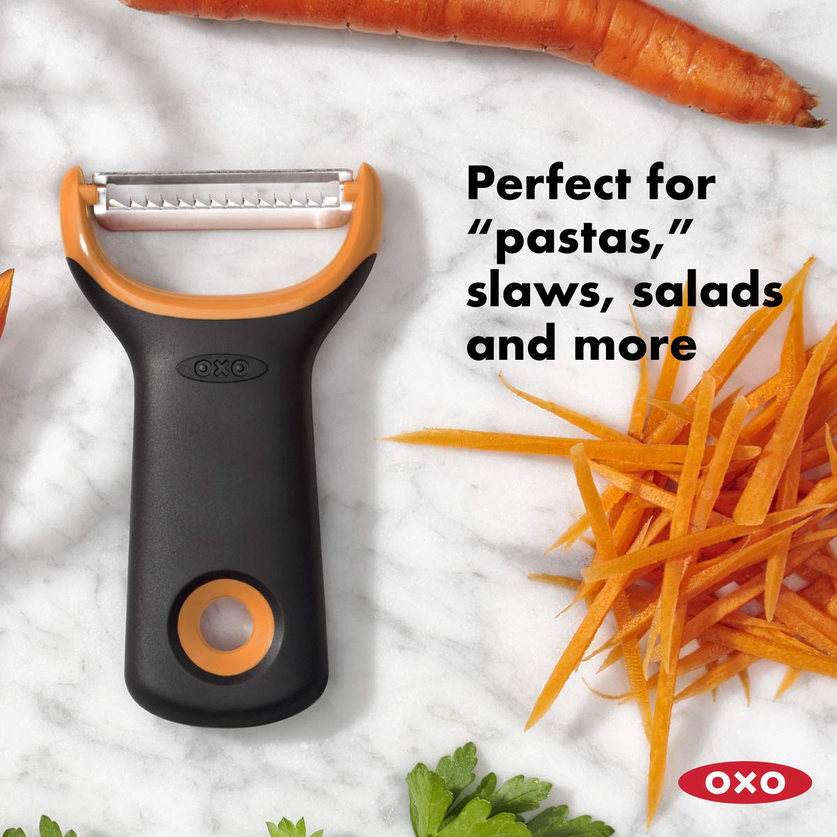 OXO Good Grips Julienne Prep Peeler, Black