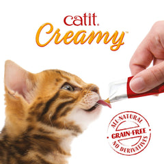 Catit Creamy Chicken Lickable Cat Treats 15 Pack