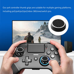 4PCS Silicone Thumb Cap,Non-slip Silicone Analog Joystick Thumb Stick Grip Cap,Compatible with PS2,PS3,PS5,PS4 Series X/S Controller Thumb Grips Silicone Cover Joystick Protection Attachments