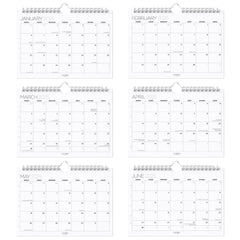 Wall Calendar 2024/25-18 Month Planner July 2024-Dec 2025 - A4 Landscape Wall Planner 2024-2025, Full Year Family Calendar 2024 2025 - Wall Calendar 2024-2025 - Home, Office 18 Month Diary 2024-2025