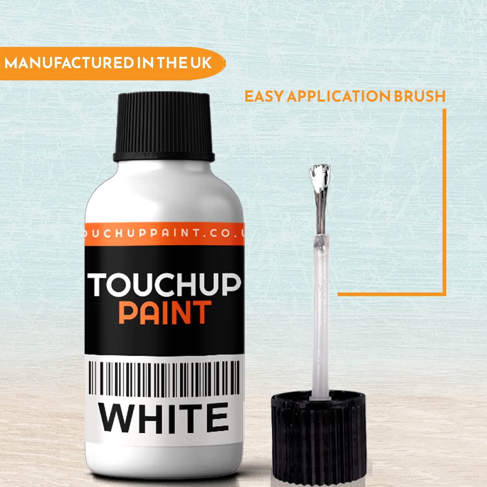 Xtremeauto Enamel Touch Up Paint 30ml For Kitchen Appliances & Bathroom - 30ml Fast Drying Repair Pen - Suitable For Radiator, Shower, Fridge, Sink, Chips and Scrapes (White)