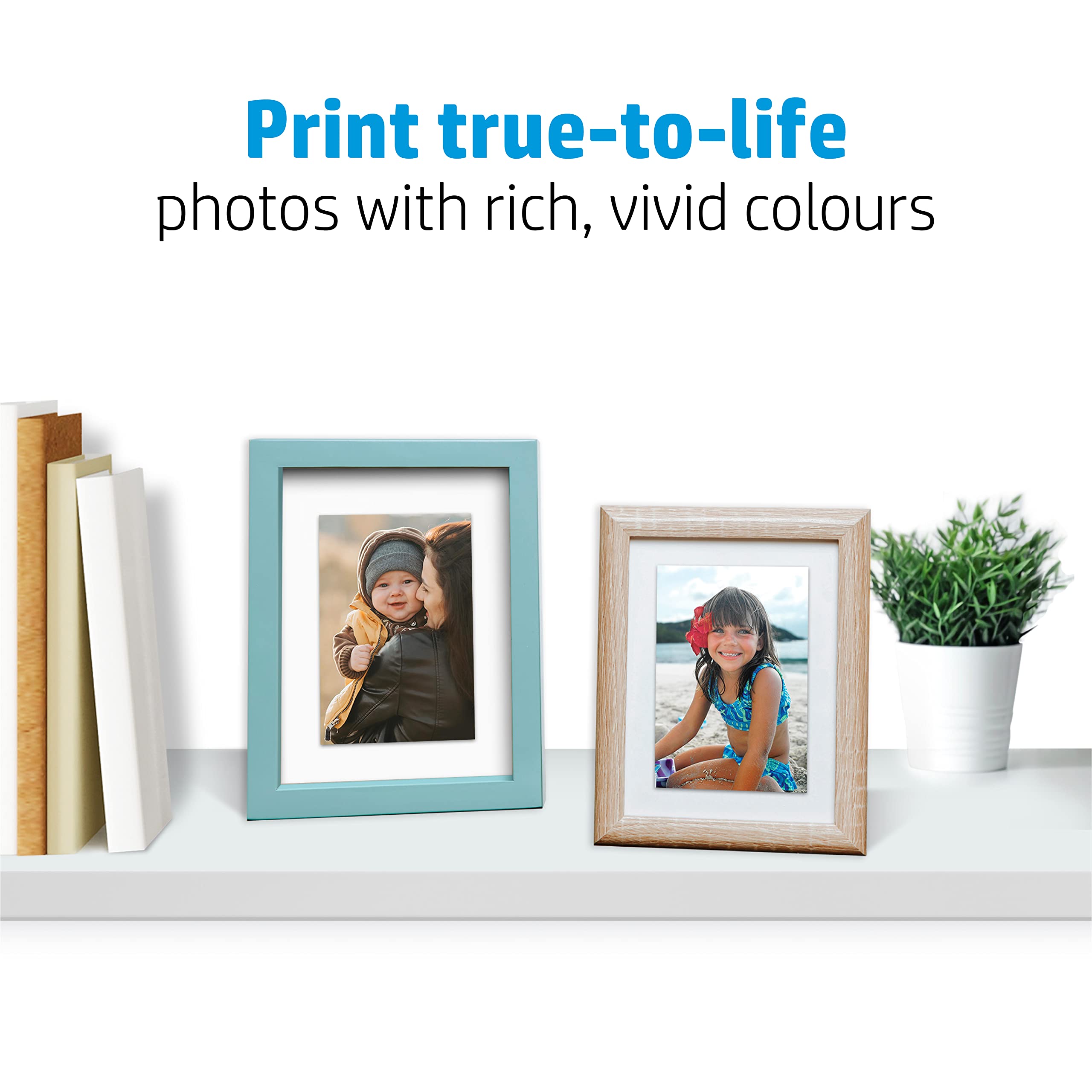 HP Q8691A, 10 x 15 cm Borderless, Advanced Glossy Photo Paper, 250 gsm, 25 Sheets