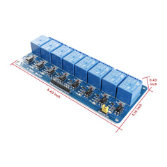 SunFounder 8 Channel 5V Relay Shield Module for Arduino 2560 1280 Arm PIC AVR STM32