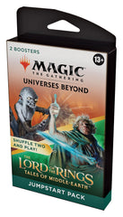 Magic: The Gathering The Lord of the Rings: Tales of Middle-earth Jumpstart Booster 2-Pack – Combine for 1 Jumpstart Deck (40 Cards, Including Lands)