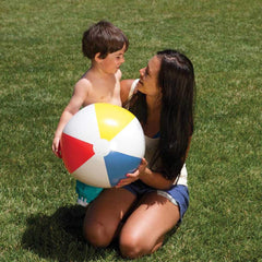 Intex Glossy Panel Ball - Inflatable Water Ball / Beach Ball - Diameter 51 cm