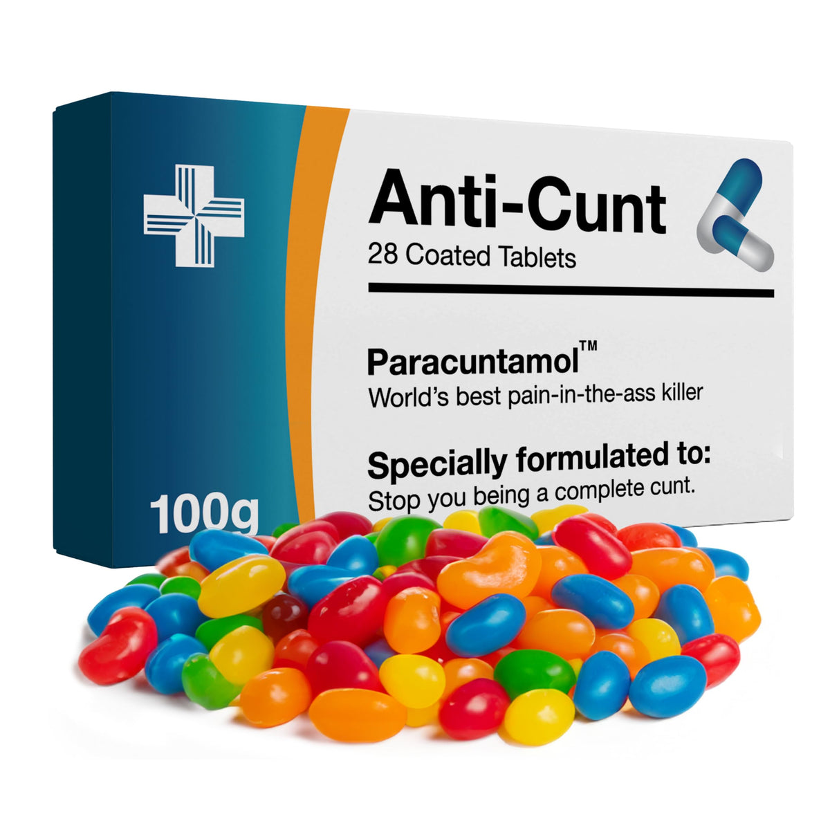 Funny Prank Pill Box with Sweets Gag Gifts for Men Funny Valentines Gifts for Him Xmas Secret Santa Christmas Stocking Filler for Women- Novelty Joke Birthday Gifts for Boyfriend Dad (CNT)