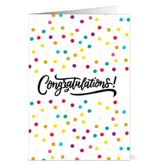 Set of 12 Congratulations Well Done Cards with 12 Different Designs (12 Set)