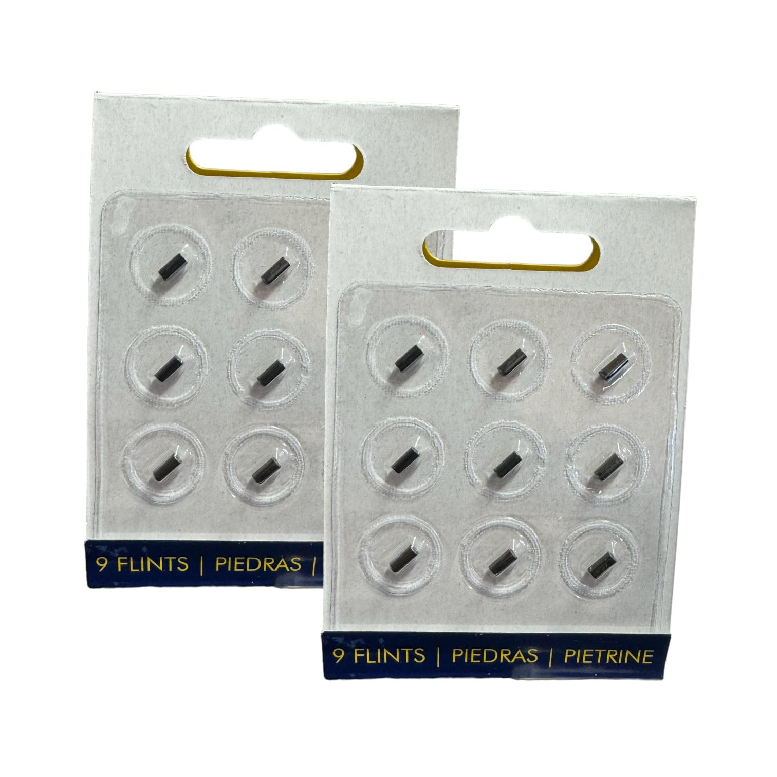 ZYBUX - 18 x Clipper lighter flints (2 Pack of 9 Flints)