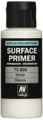 Vallejo Model Color 60 ml Polyurethane Primer - White