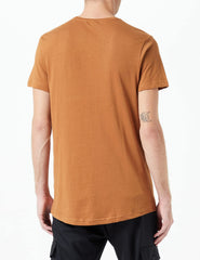 Urban Classics Men's Shaped Long Tee T-Shirt, Toffee, XS, 1