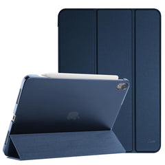 ProCase Smart Case for iPad Air 11-inch M2 2024/10.9 Air 5th Generation 2022/10.9 Air 4th 2020, Protective Cover for iPad Air 11 /Air 5 4 Gen -Navy