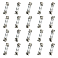 HUAREW T1AL250V 20 Pcs 5x20mm slow blow glass fuse 1A 250V 0.2 x 0.78 inch time delay fuse