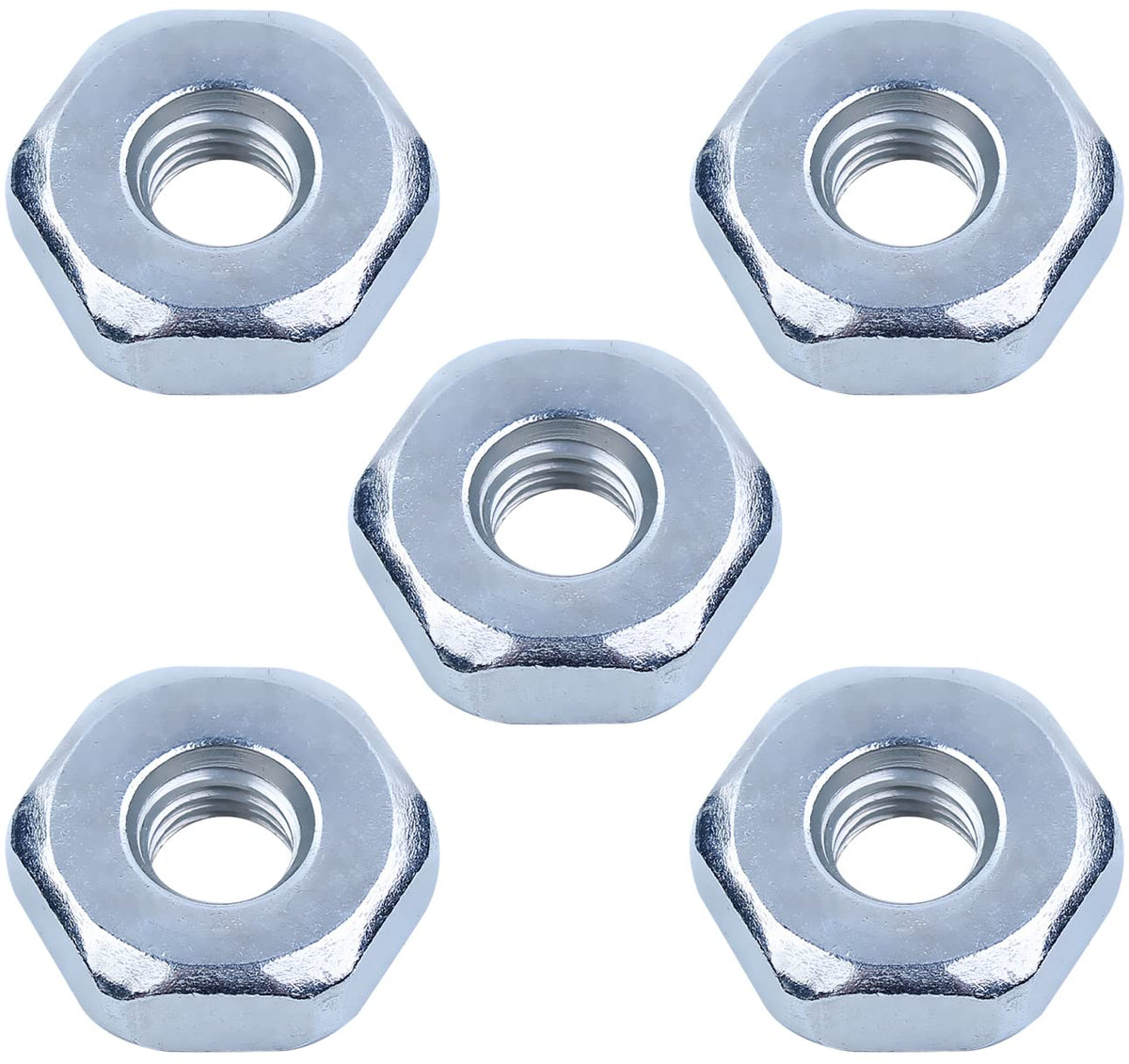 5 Pieces Sprocket Cover Nuts for STIHL Chainsaw MS170 MS171 MS180 MS181 MS250 MS251 MS211 MS390 and More Models, AUMEL Stainless Steel M8 Nuts Universal Bar Cover Nut Parts
