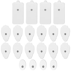 LiteTour 20 Pieces TENS Electrodes Pad Replacement Pad for TENS Unit TENS Electrode Pad