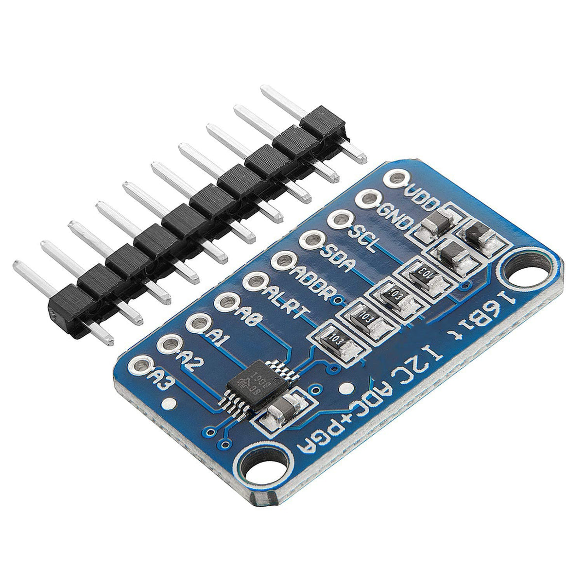 AZDelivery ADS1115 ADC Analog to Digital Converter 16bit 4-Channel Module compatible with Arduino and Raspberry Pi including E-Book!