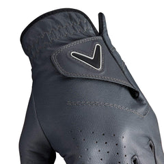 CALLAWAY Men's GLOVES, Charcoal, Small