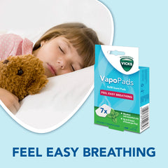 Vicks VapoPads Menthol - Scented Pads with Essential Oils - Pack of 1 - Compatible with our Humidifiers, Inhalers & Diffusers - Suitable for Colds and Congestion - Releases Soothing Vapours - VH7