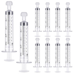 10ml Syringes, 10 Pcs Syringes without Needles, Colostrum Syringe, Medicine Syringe, Refilling Syringe 10ml, Feeding Syringes, Reusable Measuring Syringe for Feeding Drinks Lab