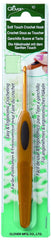 clover Soft Touch Crochet Hook ,Orange, 2.00mm, 2mm