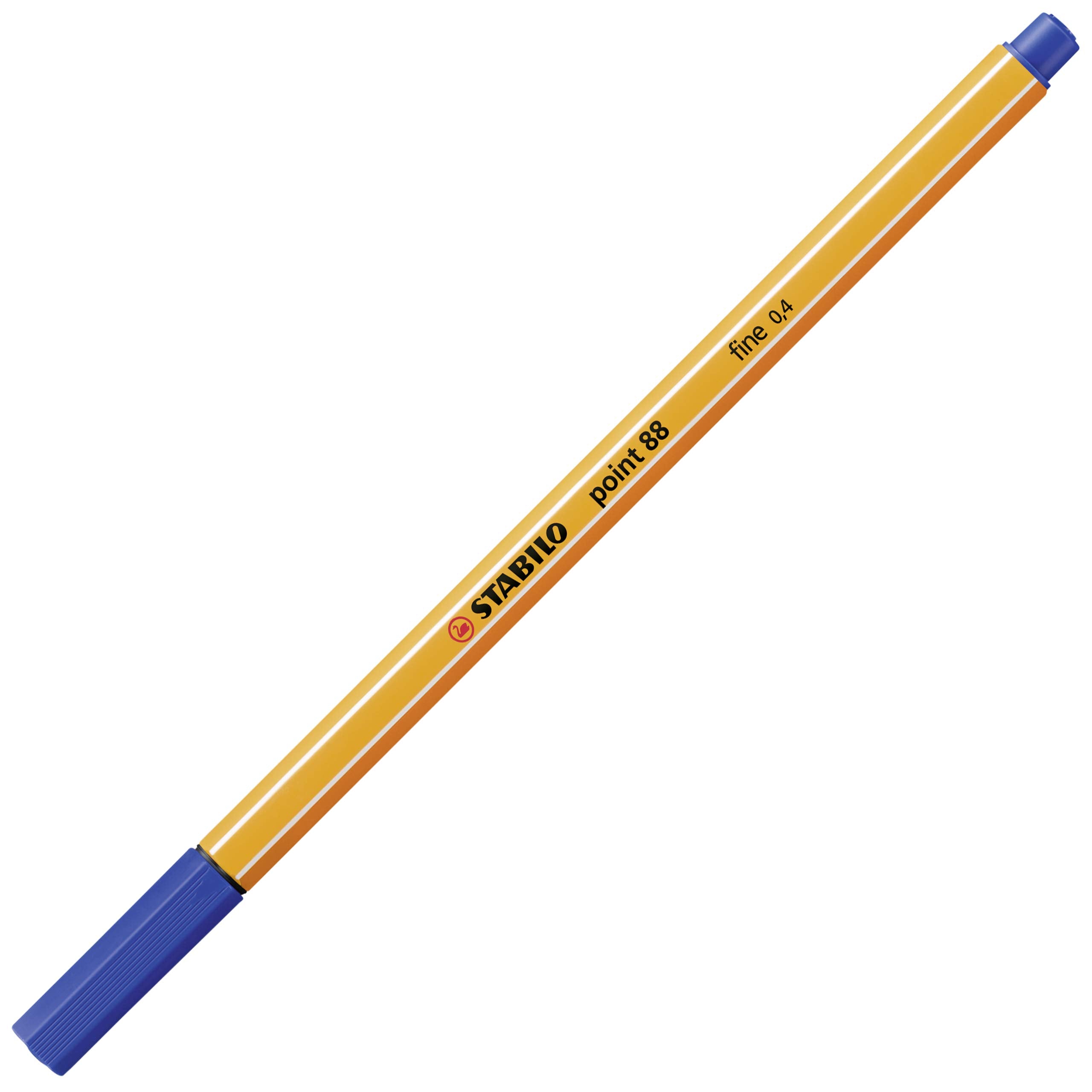 Fineliner - STABILO point 88 - Pack of 3 - Blue