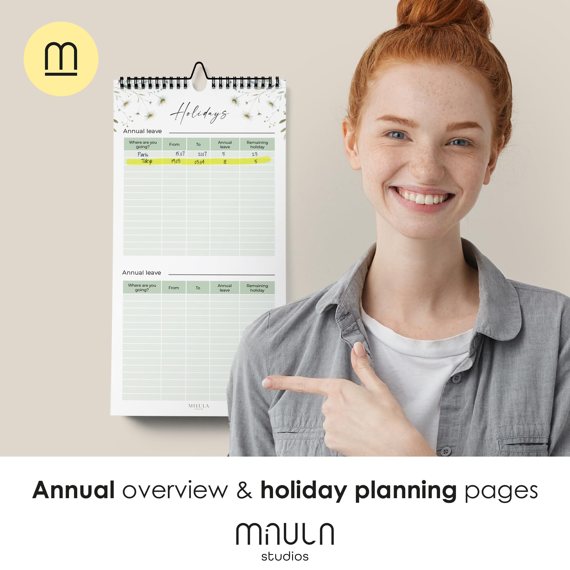 Wall Calendar 2024/25 UK - 2024 2025 Calendar Month to View - July 24 to Dec 25 (18mo) - Family Calendar - Wall Calendar for Easy & Efficient Planning - Calendar 2024/25 UK Family Planner