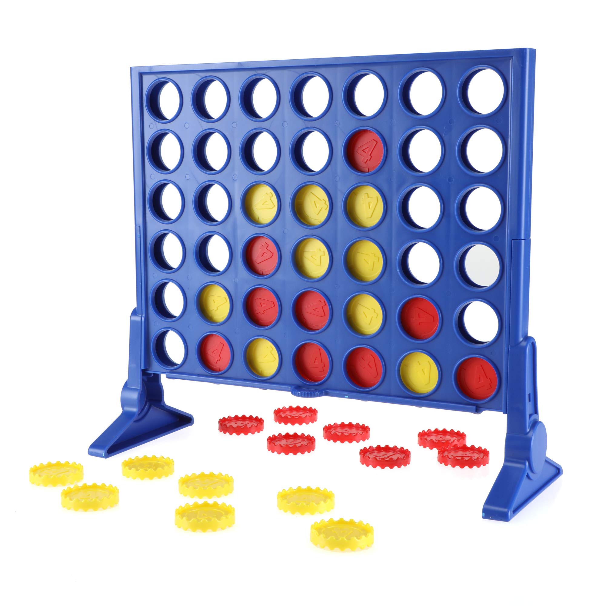 The Classic Game of Connect 4 Strategy Board Game for Kids; 2 Player ; 4 in a Row; Kids Gifts (Pack of 2)