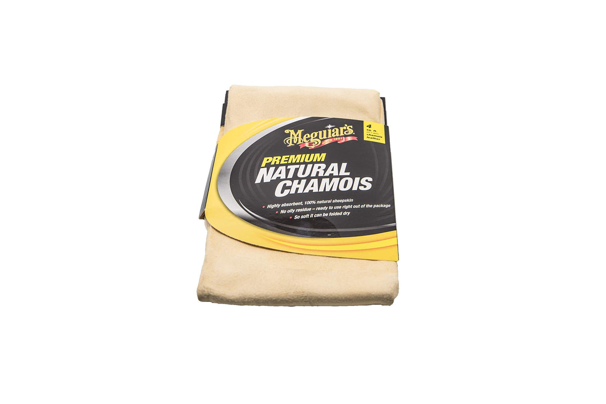 Meguiar's X2100 Premium Natural Chamois Leather 4sq.ft