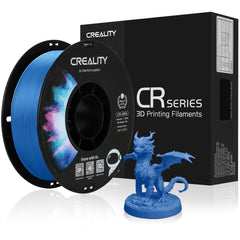 Creality ABS Filament 1.75 mm, Official 3D Printer Filament ABS No-Tangling, Strong Bonding and Overhang Performance Dimensional Accuracy and/-0.03mm, 1kg(2.2lbs)/Spool (Blue)