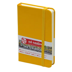 Talens Art Creation Sketchbook 80 Sheets, 9 cm x 14 cm, Golden Yellow