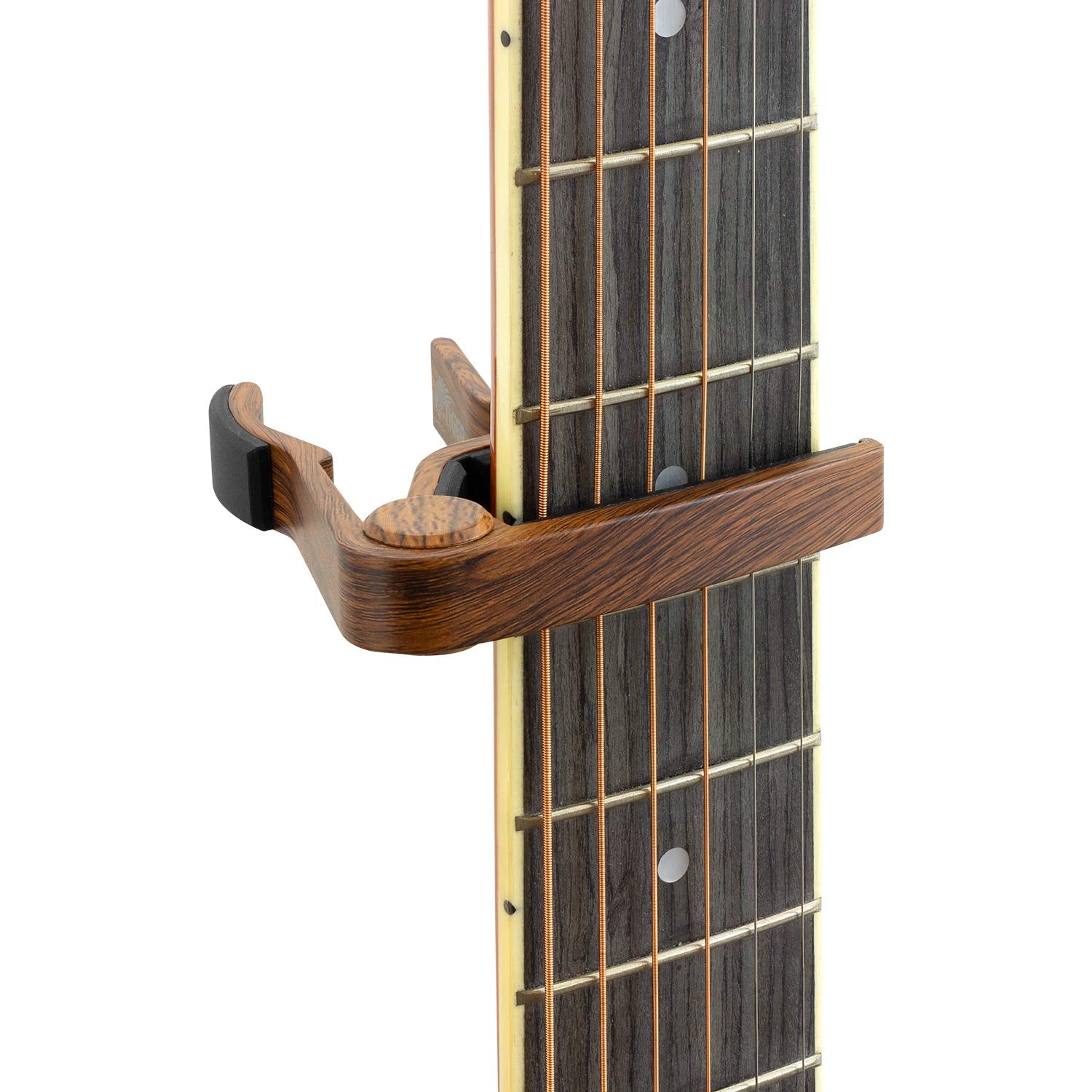 Tiger Guitar Capo - Trigger Capo - Dark Wood