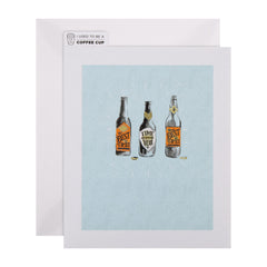 Hallmark CupCycled Blank Card - Contemporary Beer Design