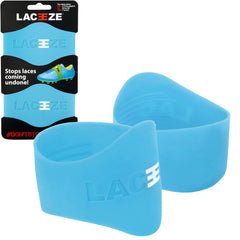 LACEEZE Band Original Blue fits shoe size C13 – UK 6.5 keeps laces tied during sport, football, rugby, hockey