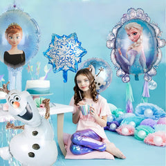 10 Pcs Frozen Birthday Party Balloons Frozen Birthday Party Decorations Frozen Foil balloons Birthday Party Supplies