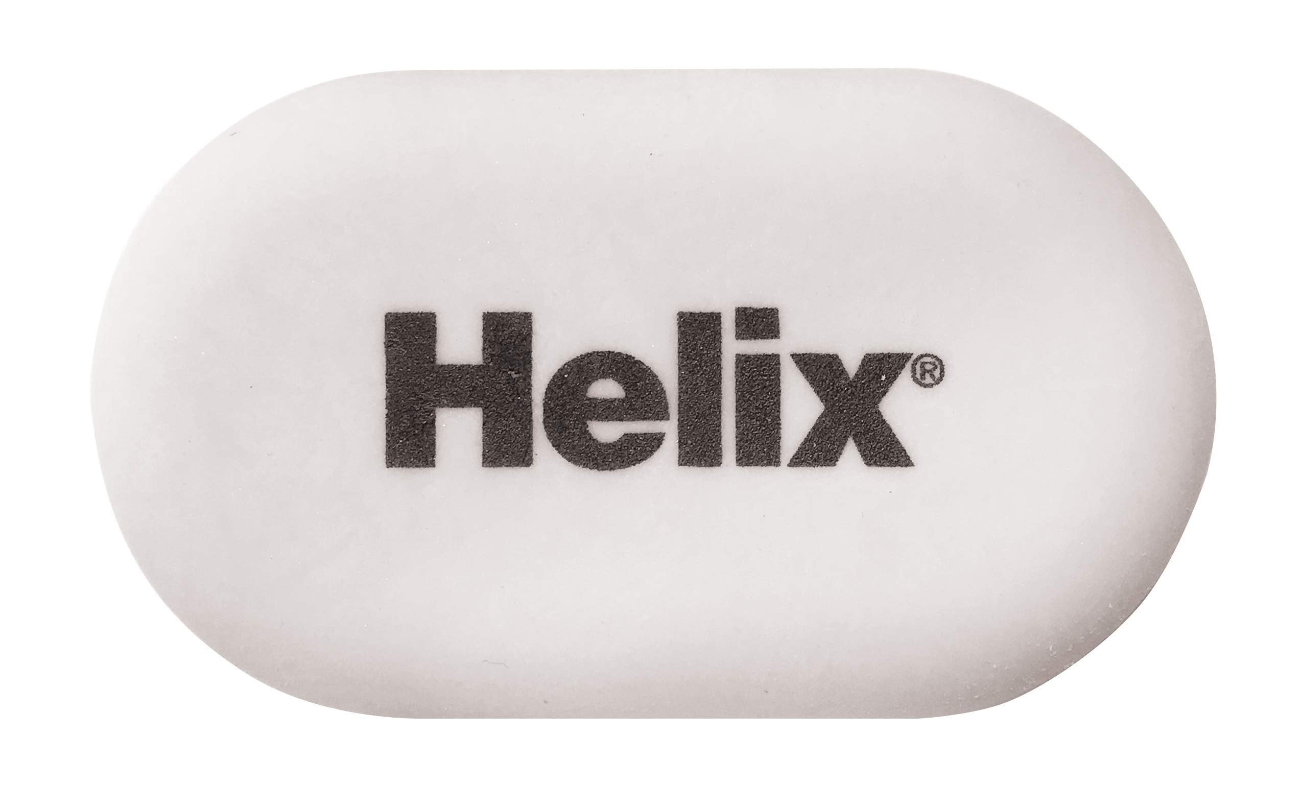 Helix Large Tablet Eraser, 102801, White