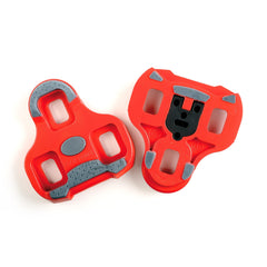 LOOK Cycle - KEO Grip Cycling Cleats with Memory Positioner Function - Compatible with all Pedals on the Market - Anti-Slip TPU Surface - 9° Angular Freedom - Colour Red