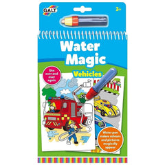 Galt Toys, Water Magic - Vehicles, Colouring Books for Children, Ages 3 Years Plus , 14.5 x 1.5 x 26.49 cm