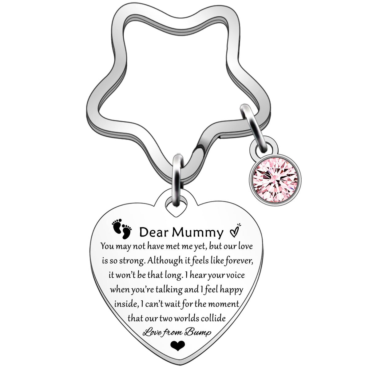 SDOFY Mummy to Be Gifts New Mum Gifts Mum to be Keyring Pregnancy Gifts for Mum Mothers Day Gift