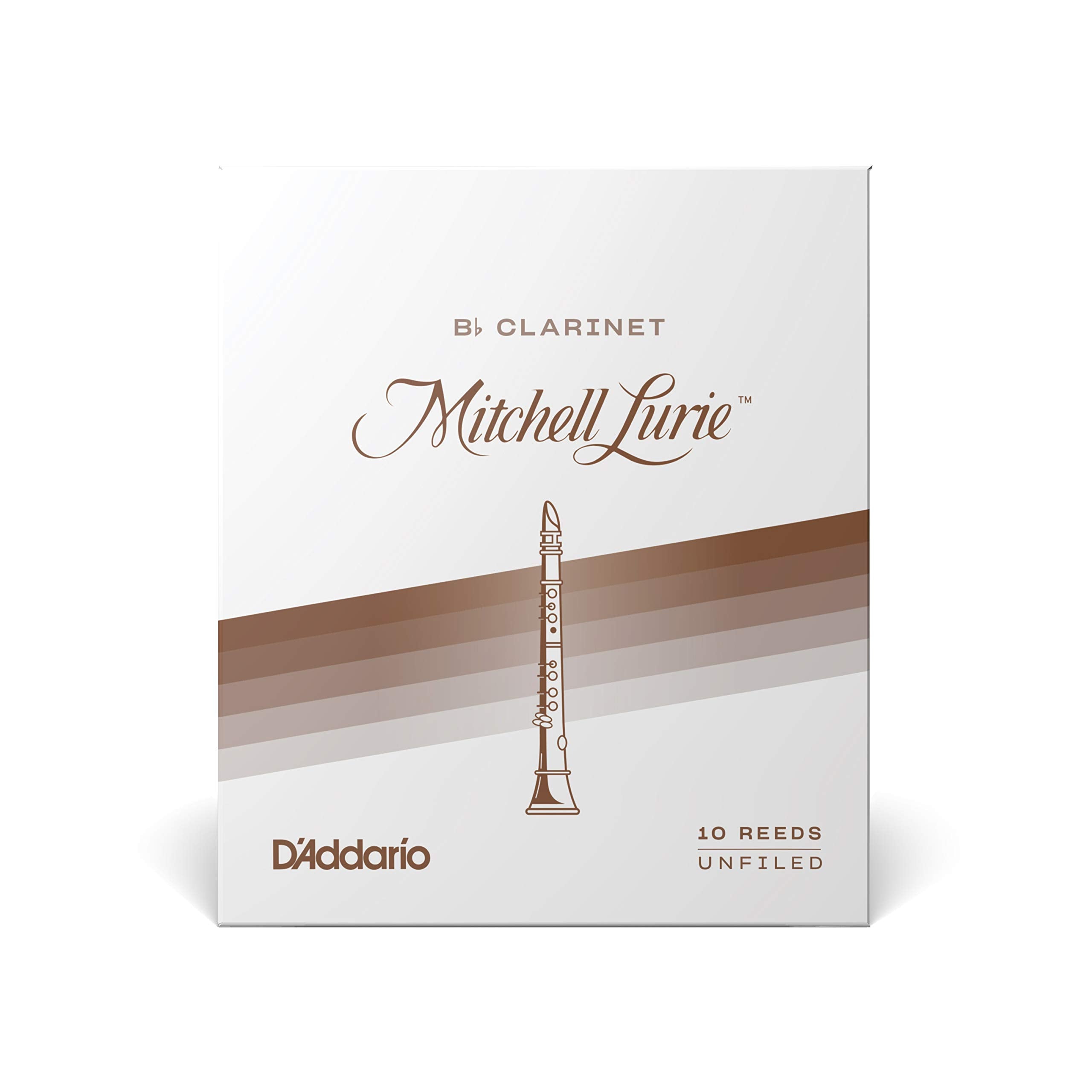 Rico Mitchell Lurie 4.5 Strength Reeds for Bb Clarinet (Pack of 10)